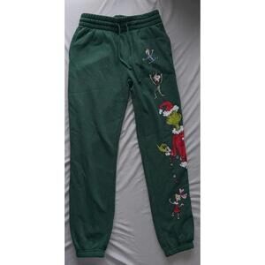 The Grinch Dr Seuss Sweatpants by Mad Engine Small